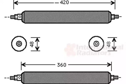 Осушитель VAN WEZEL 7700D003