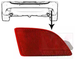 Отражатель VAN WEZEL 2744930