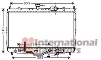 Теплообменник VAN WEZEL 83002073