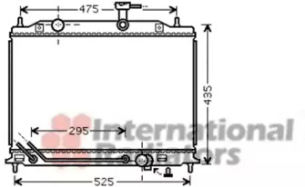 Теплообменник VAN WEZEL 83002080