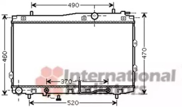 Теплообменник VAN WEZEL 83002090