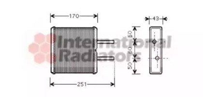 Теплообменник VAN WEZEL 83006046