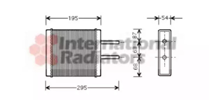 Теплообменник VAN WEZEL 83006047