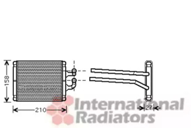 Теплообменник VAN WEZEL 83006067