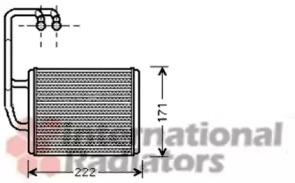 Теплообменник VAN WEZEL 83006076