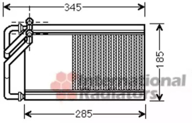 Теплообменник VAN WEZEL 83006125