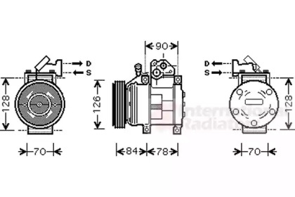 Компрессор VAN WEZEL 8300K052