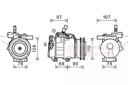  VAN WEZEL 8300K161