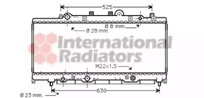 Теплообменник VAN WEZEL 73002072