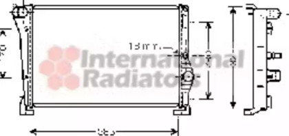 Теплообменник VAN WEZEL 73002088