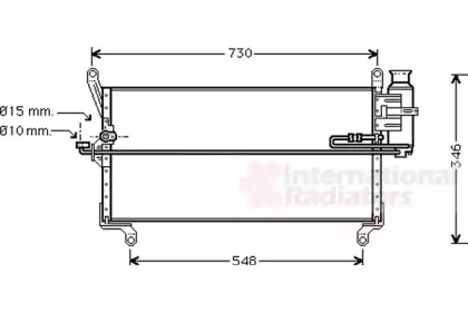 Конденсатор VAN WEZEL 73005069