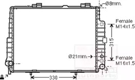 Теплообменник VAN WEZEL 30002304