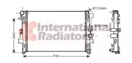 Теплообменник VAN WEZEL 30002356