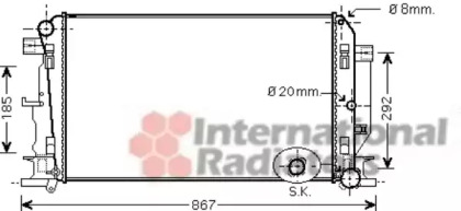 Теплообменник VAN WEZEL 30002402