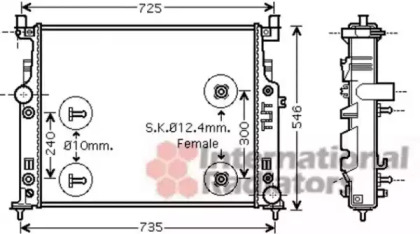 Теплообменник VAN WEZEL 30002436