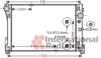 Теплообменник VAN WEZEL 30002452