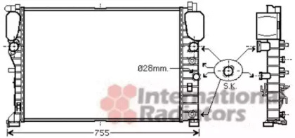 Теплообменник VAN WEZEL 30002459