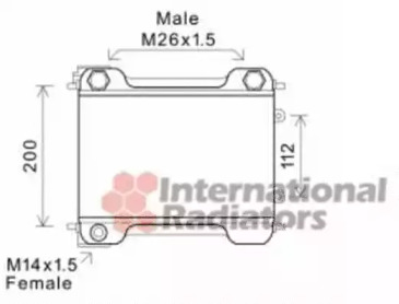 Теплообменник VAN WEZEL 30003537