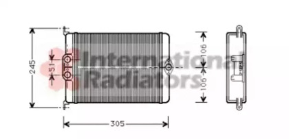 Теплообменник VAN WEZEL 30006239