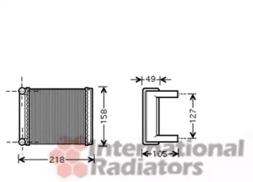 Теплообменник VAN WEZEL 30006385