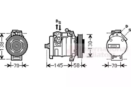 Компрессор VAN WEZEL 3000K494