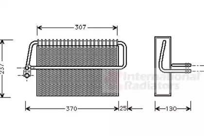 Испаритель VAN WEZEL 3000V272