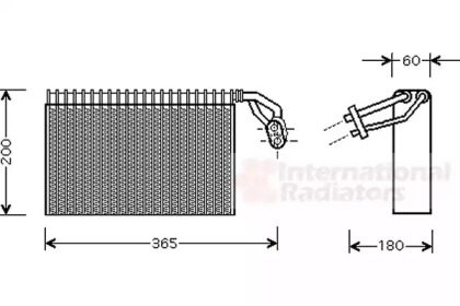 Испаритель VAN WEZEL 3000V317