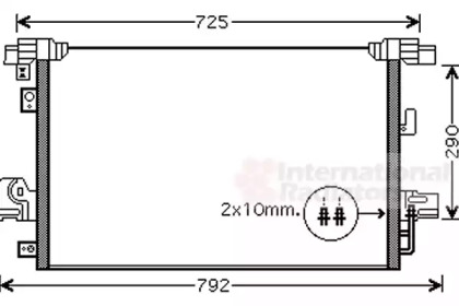 Конденсатор VAN WEZEL 32005210