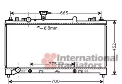 Теплообменник VAN WEZEL 27002220