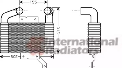 Теплообменник VAN WEZEL 27004189