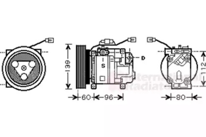 Компрессор VAN WEZEL 2700K199