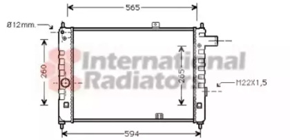 Теплообменник VAN WEZEL 37002052