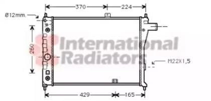 Теплообменник VAN WEZEL 37002128