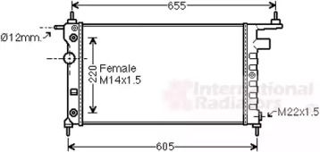 Теплообменник VAN WEZEL 37002184