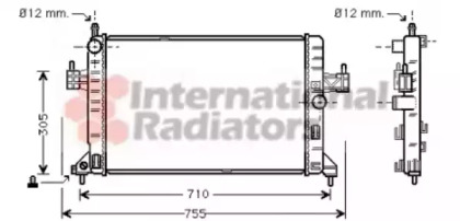 Теплообменник VAN WEZEL 37002305