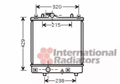 Теплообменник VAN WEZEL 37002382