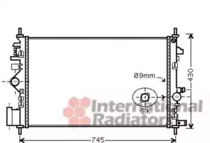 Теплообменник VAN WEZEL 37002468