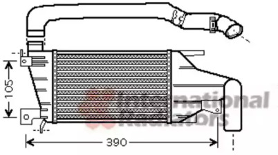 Теплообменник VAN WEZEL 37004417