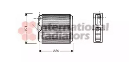 Теплообменник VAN WEZEL 37006240