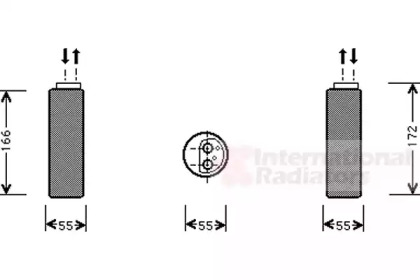 Осушитель VAN WEZEL 3700D153