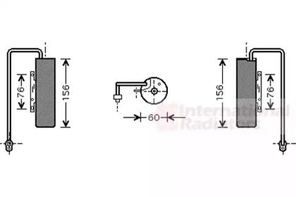 Осушитель VAN WEZEL 3700D336