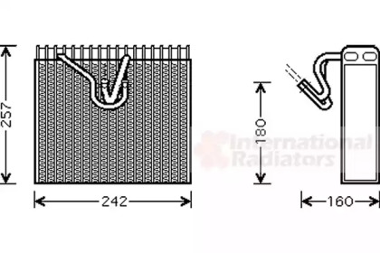 Испаритель VAN WEZEL 3700V328