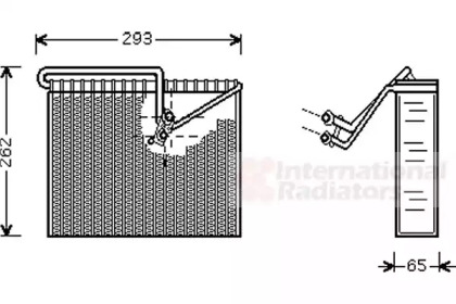 Испаритель VAN WEZEL 3700V372