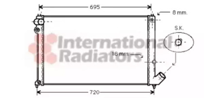 Теплообменник VAN WEZEL 40002179