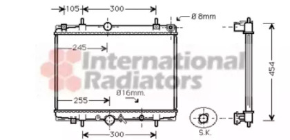 Теплообменник VAN WEZEL 40002200