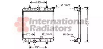 Теплообменник VAN WEZEL 40002224