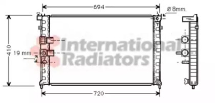 Теплообменник VAN WEZEL 40002232