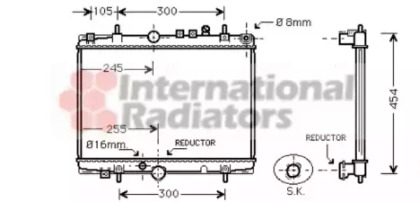 Теплообменник VAN WEZEL 40002235