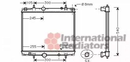 Теплообменник VAN WEZEL 40002276