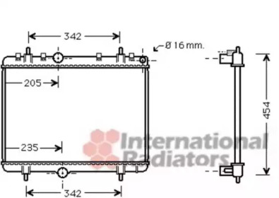 Теплообменник VAN WEZEL 40002330